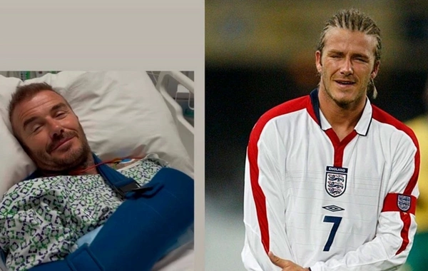 David Beckham underwent surgery due to an injury from 22 years ago