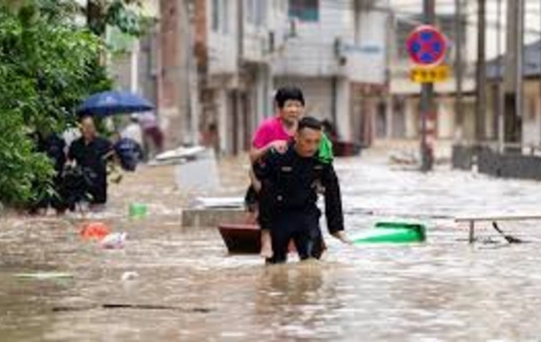 The number of flood victims in northern China has risen to 12 people