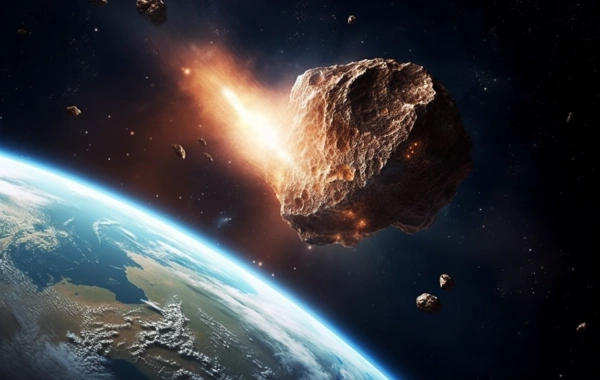 Гигантский астероид размером с самолёт летит к Земле