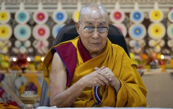The Dalai Lama made a statement about the appearance of a successor after his death