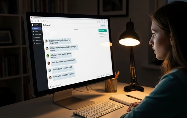 What questions are most frequently asked to ChatGPT?